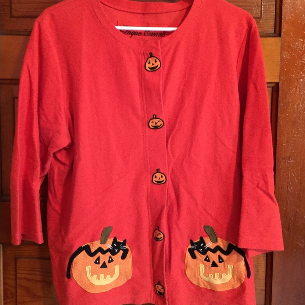 Onque Casuals Halloween Cardigan